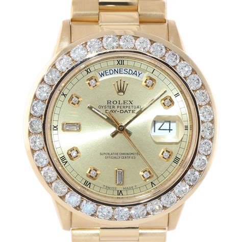 mens presidential rolex price|rolex presidential diamond bezel price.